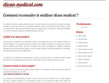 Tablet Screenshot of divan-medical.com